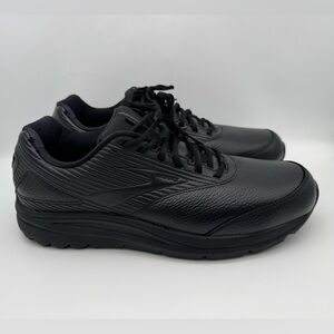 Brooks Addiction Walker 2 Walking Shoes – Black Leather – Men’s Size 13 D